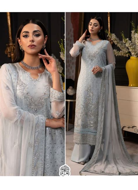 Gulaal Georgette Wholesale Pakistani Suits Pieces Catalog Catalog