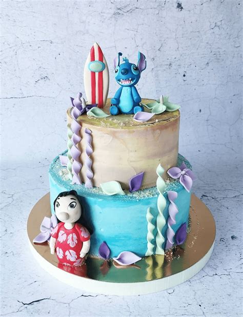 Th Birthday Birthday Cake Lilo And Stitch Cake Cake Designs Images