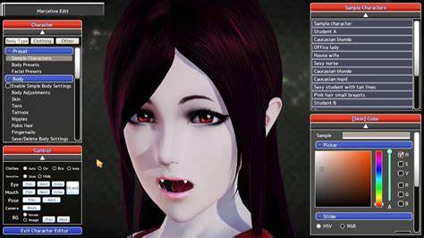 Marceline The Vampire Queen 2 Honey Select Card Character Mod Youtube