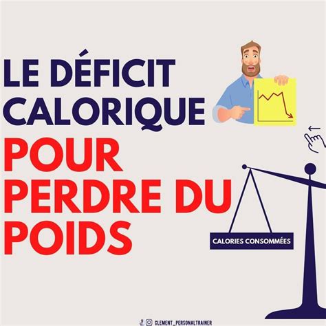 Coach en ligne Sport Nutrition on Instagram Le Déficit calorique