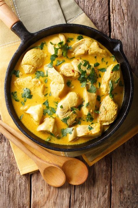 Pollo Al Curry Con Leche De Coco Recetinas