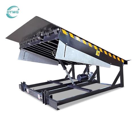 Dymg 6t 8t 10t 12t Manual Fixed Hydraulic Container Load Dock Ramp