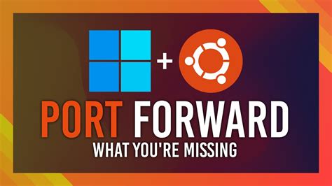 How To Port Forward Ubuntu Wsl Simple Windows Guide Youtube