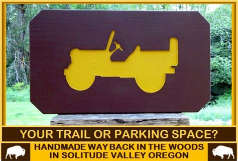 Off Road 4x4 Sign Park Style In Or Outdoor Hiking Trail Road Etsy