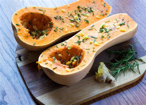 Roasted Butternut Squash Soup With Rosemary And Ginger No Plate Like Home