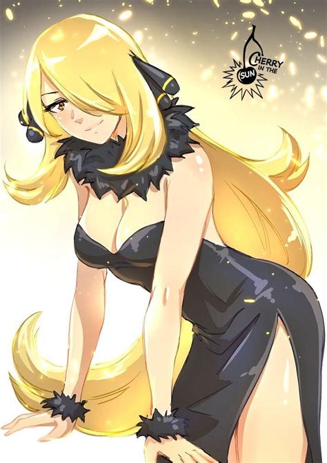 Cynthia In A New Year S Gown Pokémon