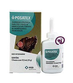 Posatex Tratamento Otites Cães 17 5ml Blog da Farmácia de Bicho