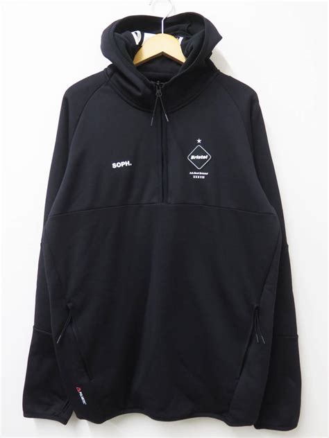 F C Real Bristol エフシーレアルブリストル FCRB 178023 17AW POLARTEC FLEECE HALF ZIP