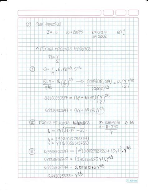 Corrección del examen parcial hidráulica de canales Zander Meza