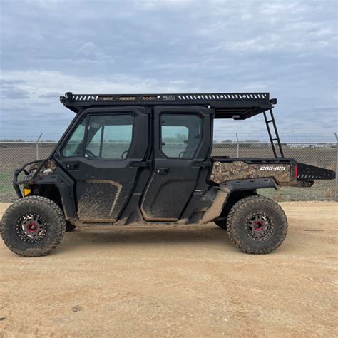 Can Am Defender Max Crew Metal Roof Rack Tops By Ranch Armor