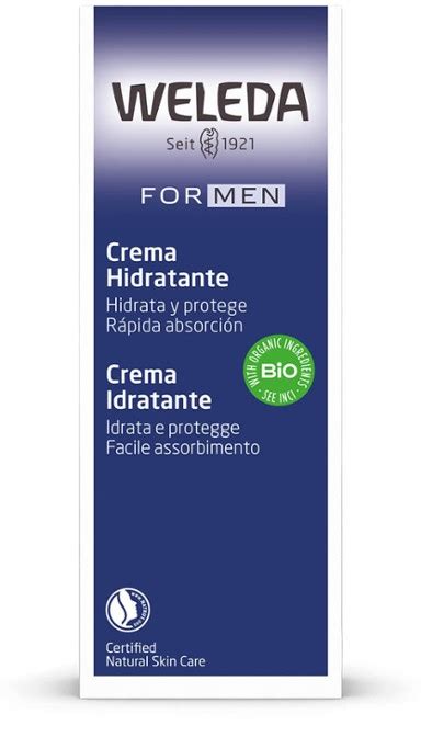 Crema Hidratante Natural Para Hombre Weleda