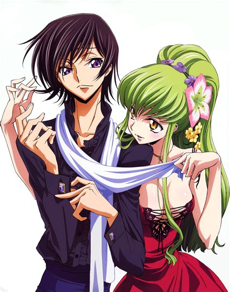 Kimura Takahiro Code Geass C C Lelouch Lamperouge Cleavage Detexted Dress No Bra 316793