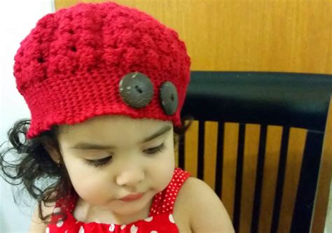 Como Tejer Gorro Para Niñas En Crochet Ganchillo Con Punto Bodoque