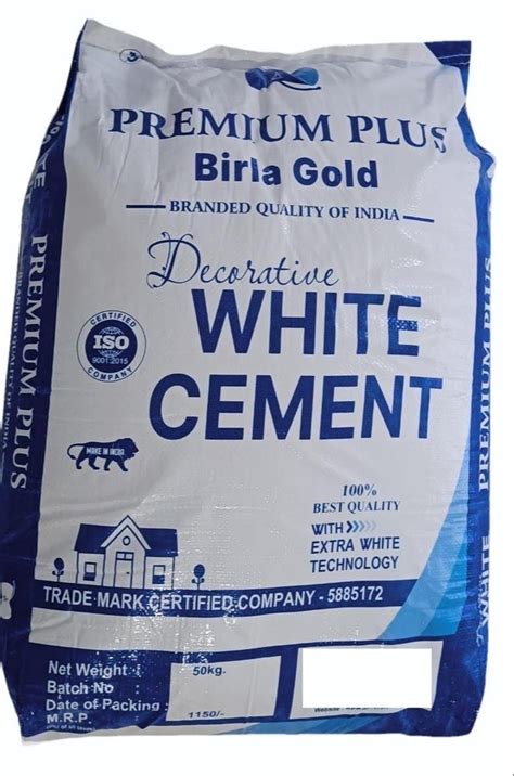 Birla Gold White Cement 50KG At Rs 680 Bag Wall Puttty In Barh ID