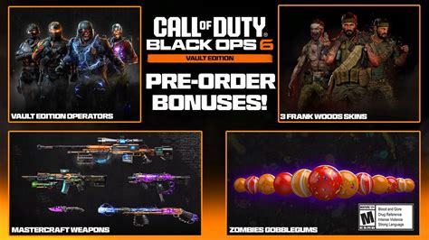 Pre Order Black Ops 6 And Get All New Vault Edition Operators Gobblegums