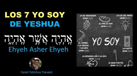 7Los 7 YO SOY De JESUS Los 7 YO SOY De YESHUA Ehyeh Asher