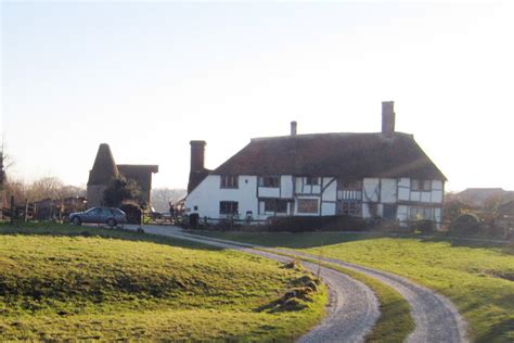 Wealden Hall House Forstal Farmhouse © Oast House Archive Cc By Sa