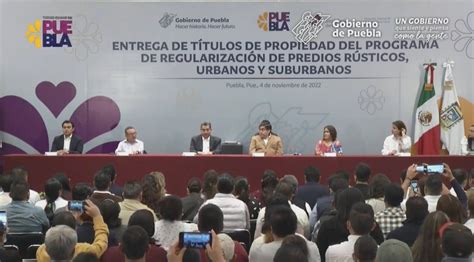 Entrega De T Tulos De Propiedad Del Programa De Regularizaci N De