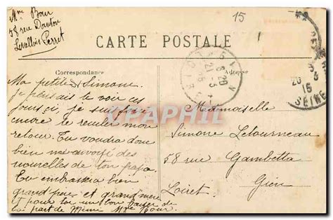 Old Postcard Montmartre S Sacre Coeur Basilica And Knew Reservoir