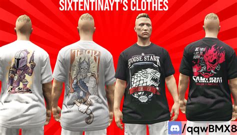 FiveM Ready Male Tshirt. - GTA5-Mods.com