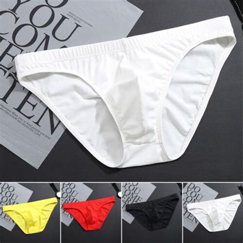 Sous V Tement Cale On Slip Bikini Taille Basse Pochette Slip String Uni