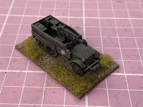 T19 105mm Howitzer Halftrack Anschluss Wargames