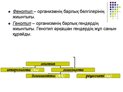Генетика пәні. Моногибридті, дигибридті, полигибридті будандастыру ...