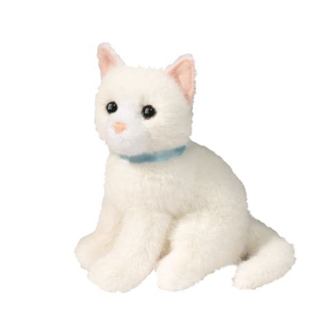 Mini White Cat Douglas Toys Wiggles And Giggles Stillwater