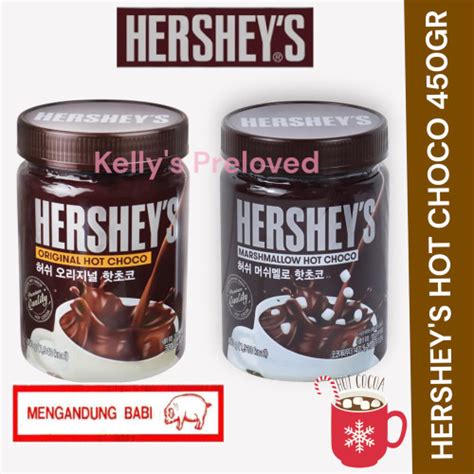 Jual HERSHEY S HOT CHOCO 450 GR HERSHEY HOT COCOA MIX CHOCOLATE POWDER MARSHMALLOW