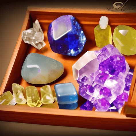 Healing Crystals Graphic · Creative Fabrica