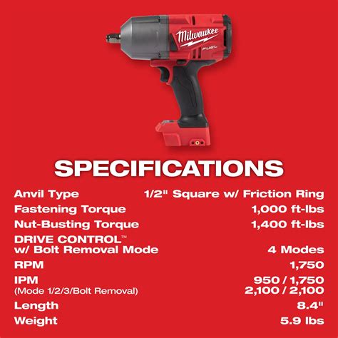 Milwaukee Tool R Milwaukee M Fuel In High Torque Impact