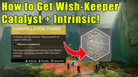 HOW TO GET SNAREWEAVER II AND THE FIRST WISH KEEPER CATALYST DESTINY