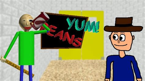 Baldi Loves Something Now Its Beans Baldis Basics Mod Youtube