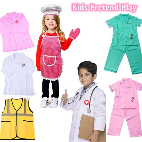 M Dico Role Play Costume Para Crian As Doctor Dress Up Set Doutor Lab