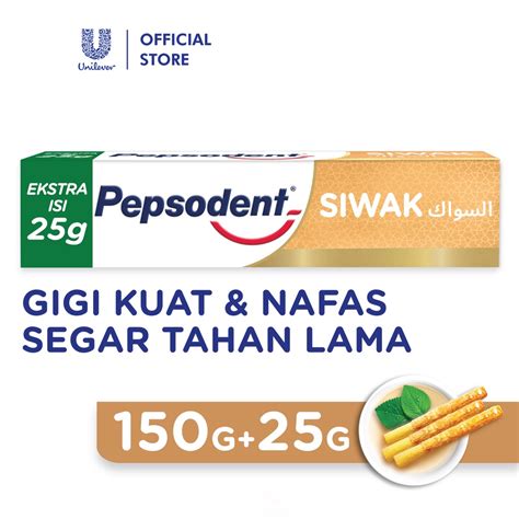 Jual Pepsodent Action 123 Pasta Gigi Nature Essentials Siwak 150 Gr 25