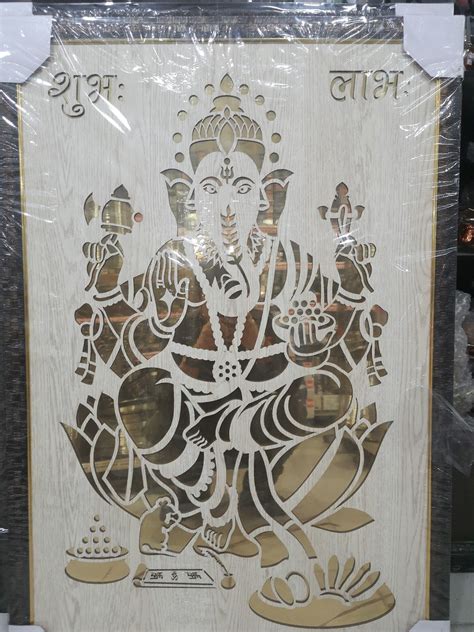 Cnc Plasma Shubh Labh With Ganesha Svg Dxf Design Makerbhawan