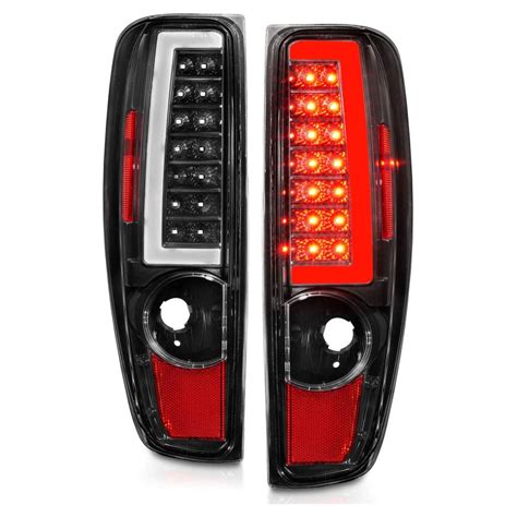 Cg Chevy Colorado Gmc Canyon Led Tube Tail Lights Black