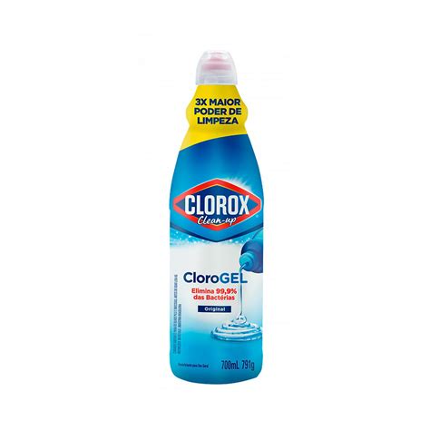 Desinfetante Cloro Gel Original 700mL Clorox Widestock