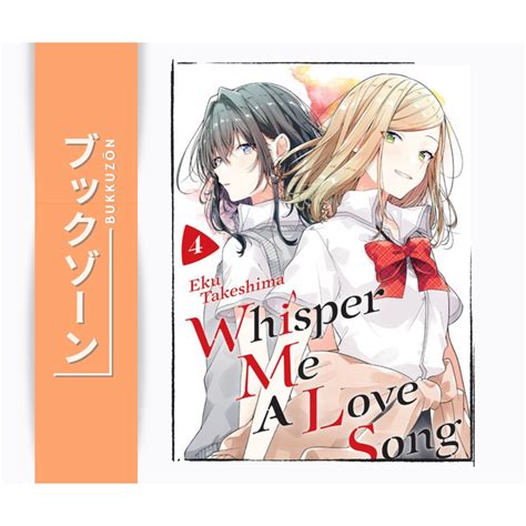 Whisper Me A Love Song Manga Volume 4 English Shopee Philippines