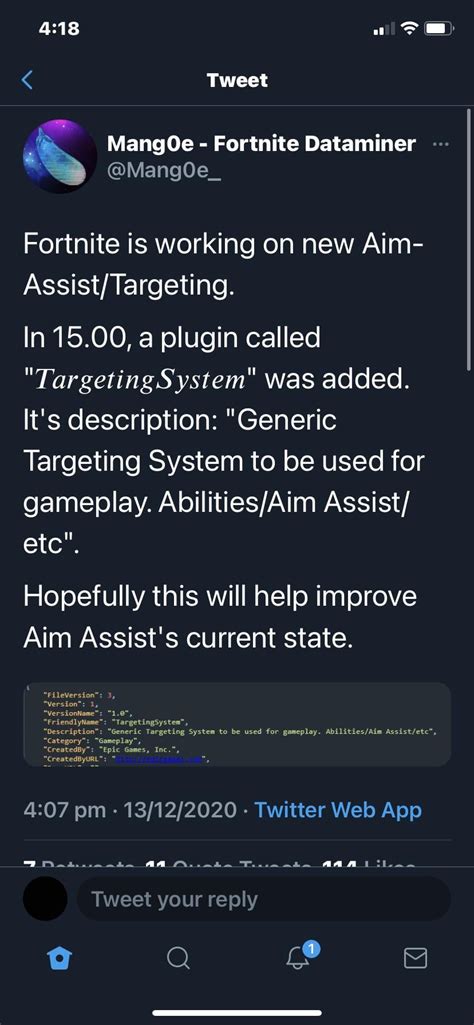 Fortnite Is Working On A New Targeting System Rfortnitecompetitive