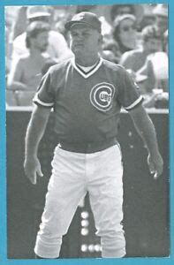 Don Zimmer (1984) Chicago Cubs Vintage Baseball Postcard PP00690 | eBay