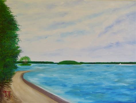 Mississippi River Painting By Troy Thomas Fine Art America