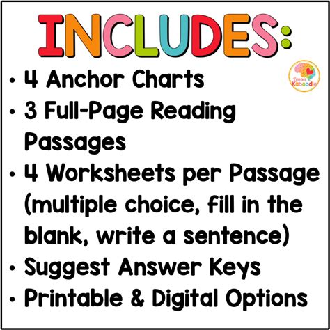 Context Clues Activities Reading Passages Worksheets And Anchor Charts