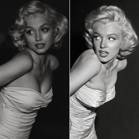 Ana De Armas Looks So Much Like Marilyn Monroe In Blonde Popsugar Australia