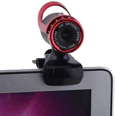 HD Webcam, PC Laptop USB 2.0 Camera, 12M Pixels Clip-on Webcam w/ 360 ...