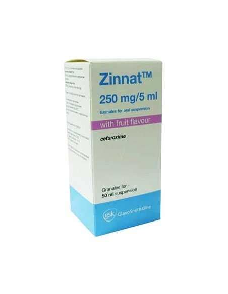 Zinnat gran 250 mg 5 ml 50 ml Зинат сусп 250 мг 5 мл 50 мл