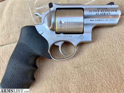 ARMSLIST For Sale Ruger Super Redhawk Alaskan 5301 454 Casull