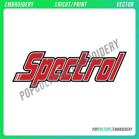Spectrol - Official Logo for Embroidery & Vector • Pop Culture ...