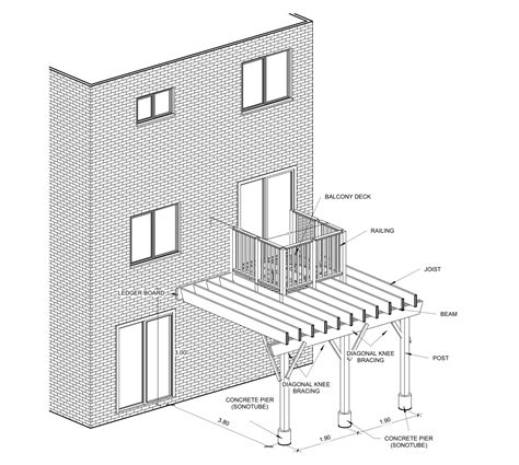 Deck Drawings For Permit