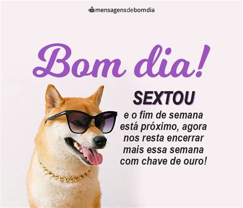 Bom Dia Sextou Mensagens De Bom Dia